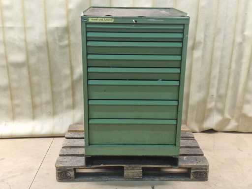 KIND Werkstattschrank 8-Schublade mit Inhalt