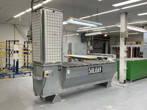 2001 Soloan SEC 3000 Mobiele afzuigtafel