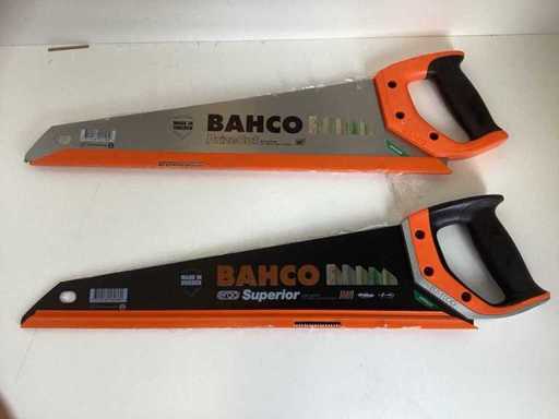 (2x) Scie à main BAHCO - Supérieure / Coupe à prix
