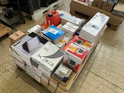 Stock of accessories, spare parts and warehouse stocks