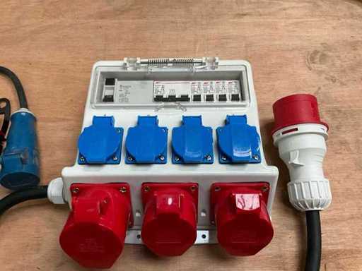 HBM Power distribution block