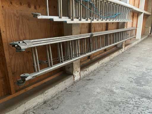 3-delige schuifladder