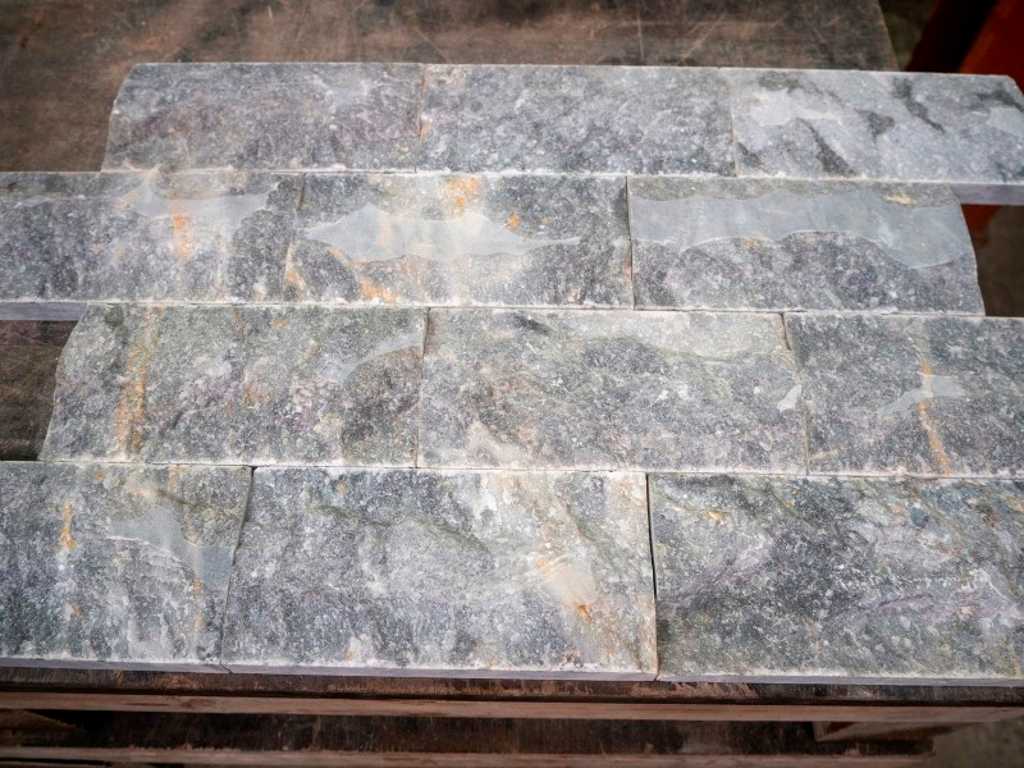 Placari pereti piatra naturala 8m²