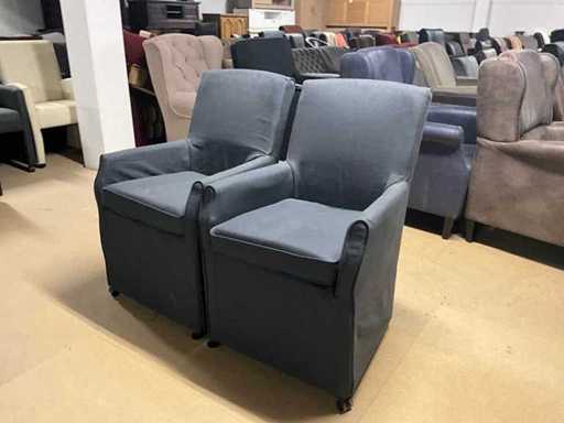 Chaise mobile Dwingeloo (2x)