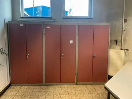 King Metalen 2-deurs archiefkast (3x)