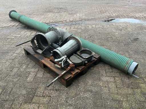 Connexion et connexion avec le tuyau