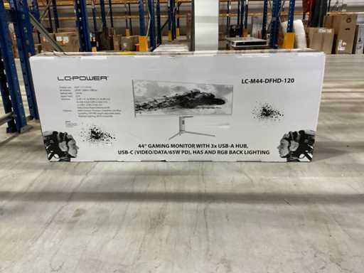 LC-POWER LC-M44-DFHD-120 Moniteur de jeu 44''