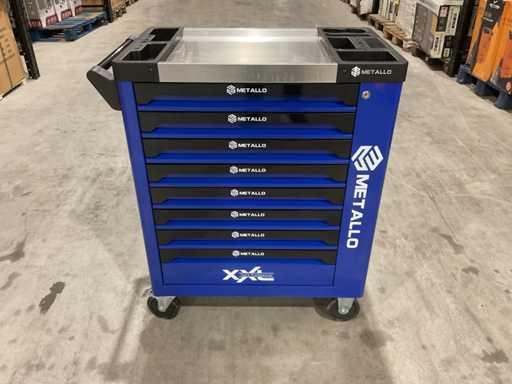 Métallo XXL Édition 2025 META-8HS8G - Plateau à outils bleu