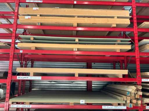 Diverses plaques Mdf (42x)