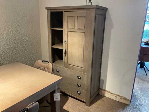 Armoire à bacon en chêne Landeck