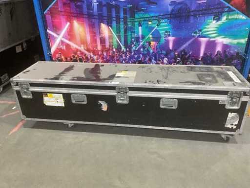 Flightcase inclusief kokers en P&D liggers