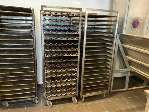 Chariot de refroidissement de 16 pièces (2x)