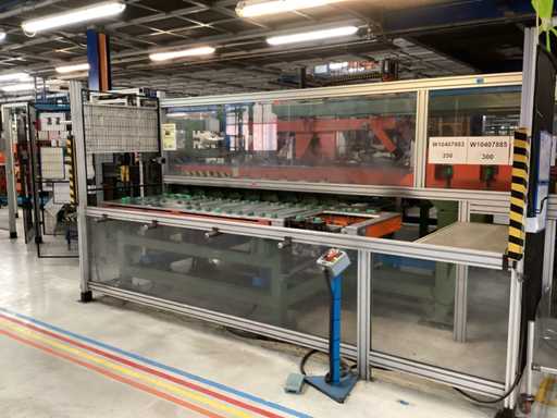 TEAS Chest refrigerator production line