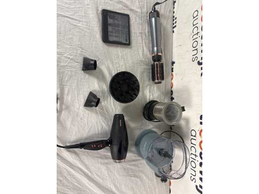 BaByliss – Föhn | Kobo – E-Reader | Inventum – Milchaufschäumer | Remington AS8810 – Haartrocknerbürste | Kenwood – Lebensmittelverarbeiter