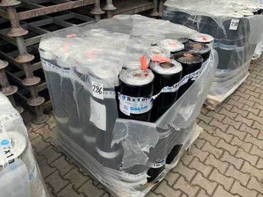 feutre de toiture en palette