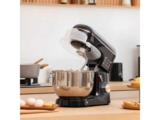 1400 W food processor, 6 speeds + kneading mode, 5.5 L bowl