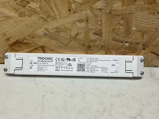 Tridonic LCU 60W 25V SR TOP LED Driver voor spanningsgestuurde LED’s (10x)