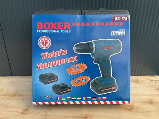 Wkr?tarka akumulatorowa 2025 Boxer BX-178
