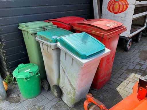 Rolcontainer (5x)