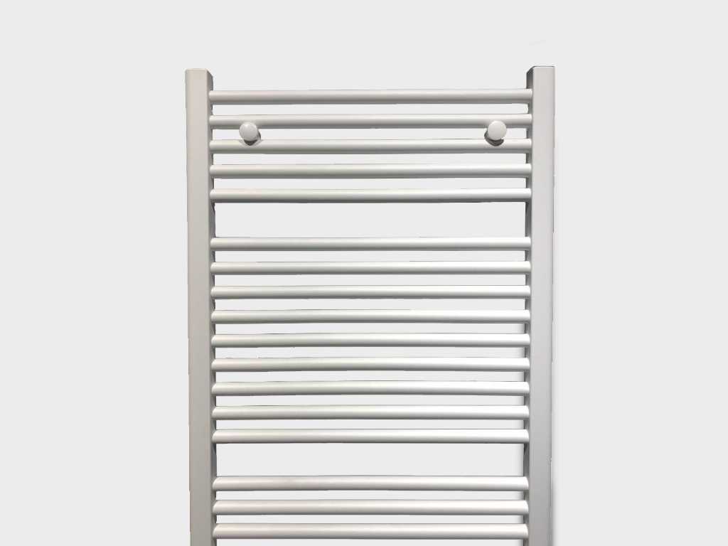 1 x H1800xB400 Towel radiator Matt white - Linteo