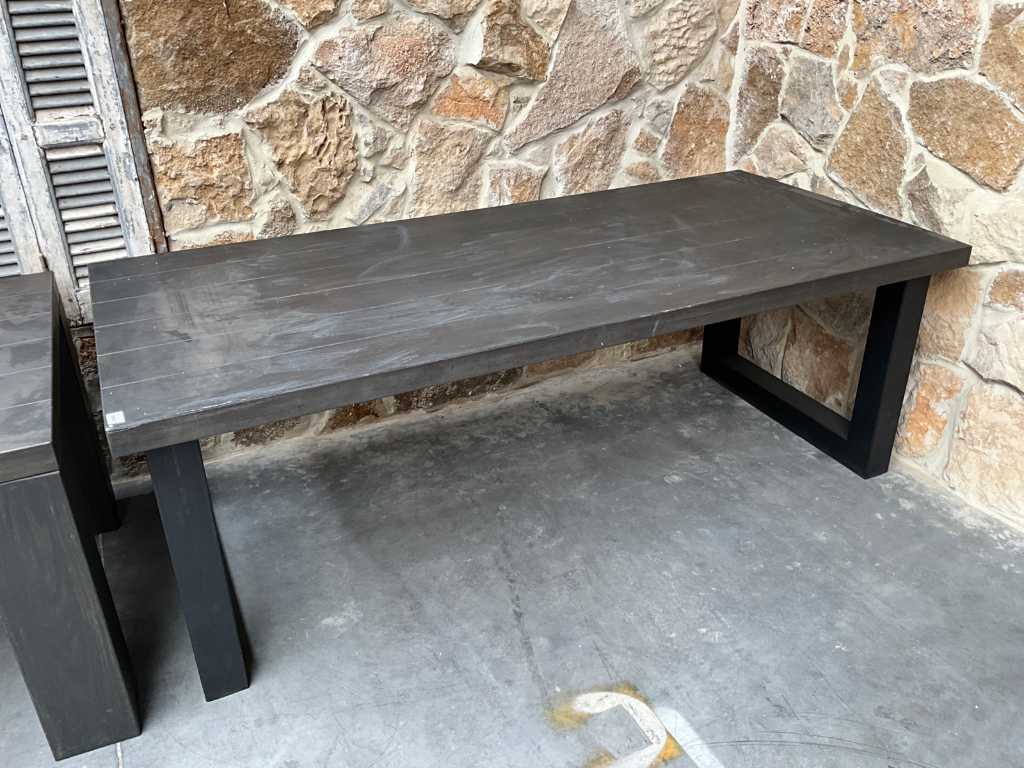 Massief houten Eetkamertafel