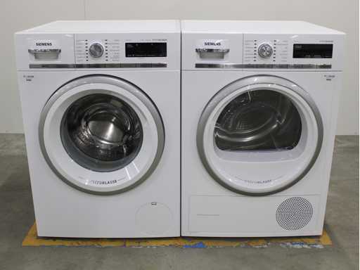 Machine à laver Siemens iQ700 iSensoric aquaStop extraClass & Siemens iQ700 iSensoric autonettoyant ExtraClass Dryer