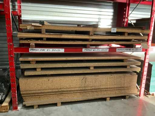 Diverse spaanderplaten (48x)