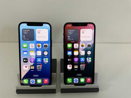 Apple iPhone 12 - 128 GB - Black (2x)