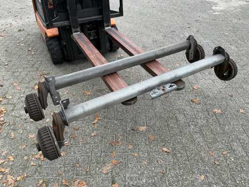 AL-KO BN 020 B1600-3 Essieu à ressort de torsion 2x