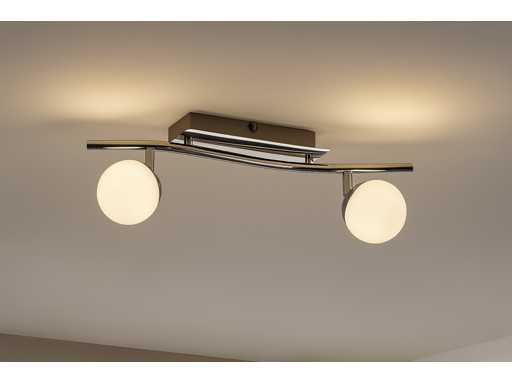 Éclairage LED de plafond – 2 projecteurs – HL7182L – 2 x 4W (x4)