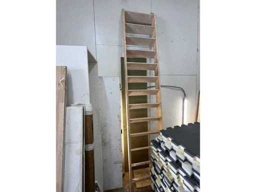 Various building materials Windows doors staircase