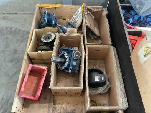 Elektromotor met vertragingskast