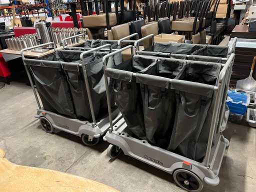 Numatic - chariots de transport de blanchisserie - Transport (4x)