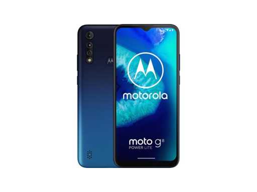 Motorola Moto G8 Power Lite - Blauw