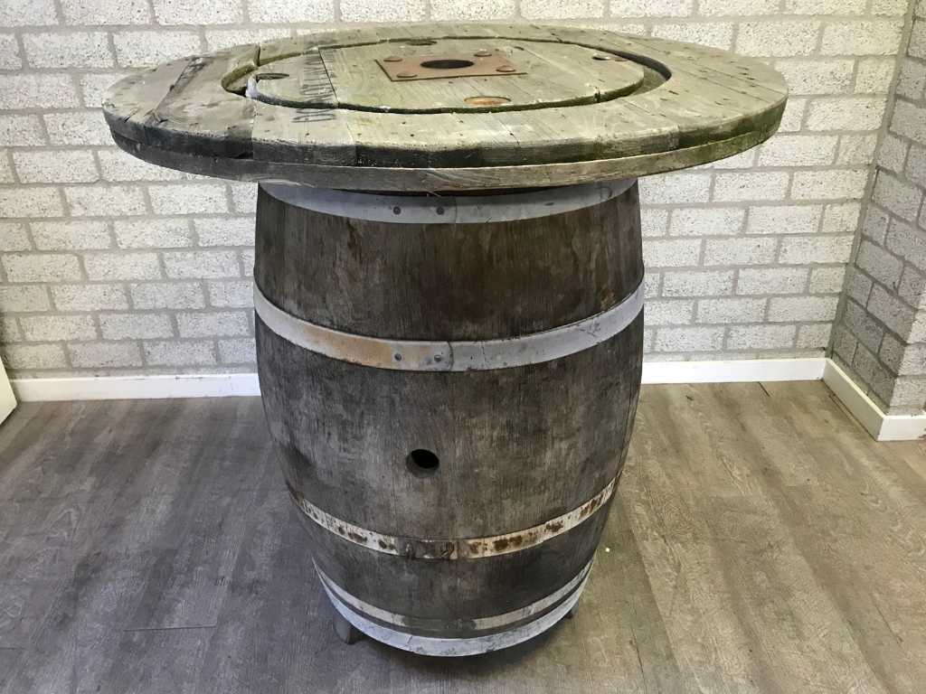 Bierfass Stehtisch