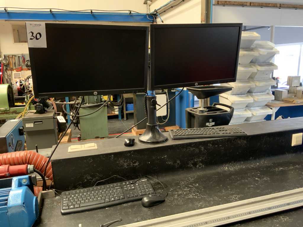 Monitor HP LA2306x (2x)