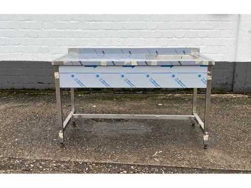 Sinkunit met achterwand zonder basisplank Nieuw