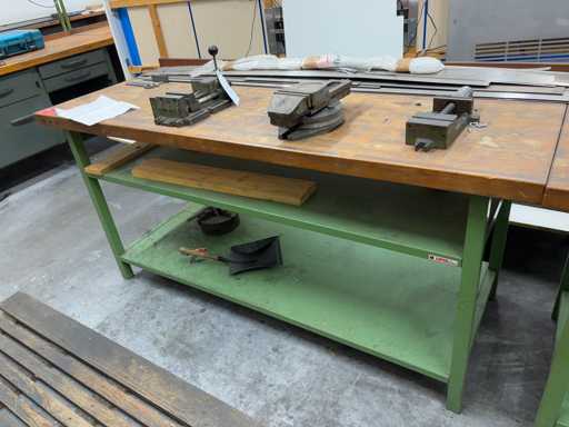   Workbench with contents