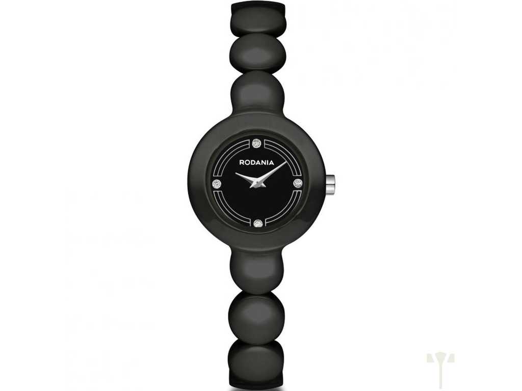 Dameshorloge RODANIA LIBERTY SMART, Black Ceramic