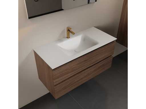 Bathroom cabinet Oak Mocha 100cm 