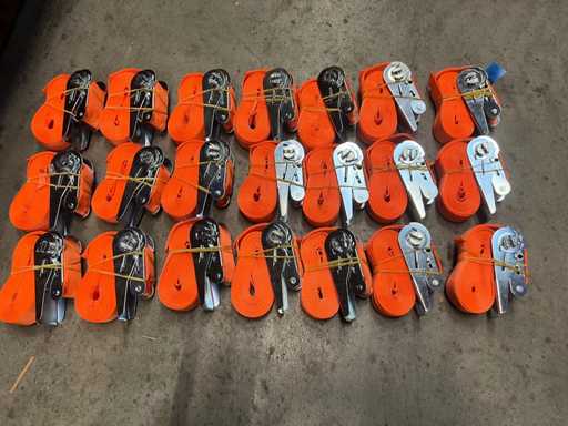 Sangles infinies 4 mètres 800 kg largeur de ceinture 25 mm (20x)