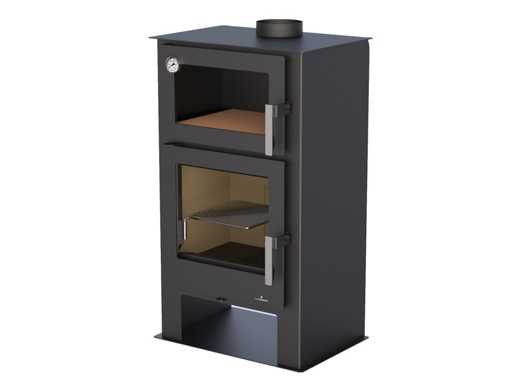 Bronpi - Gijon H - Met oven - Vrijstaand - Houtkachel