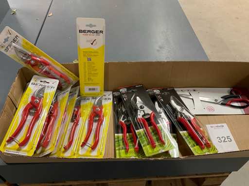 Berger, Felco Lotto di forbici da potatura