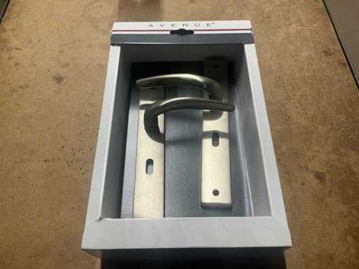 Set Maniglia Porta Avenue Vola 56mm nichel opaco (10x)