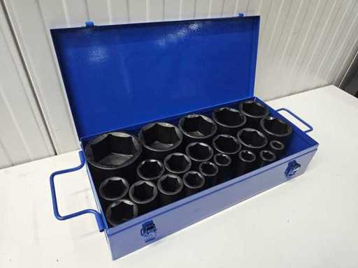 UF Equipment - Impact socket set 17MM - 75MM - reducer