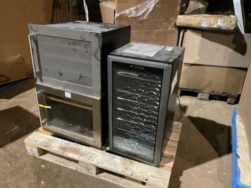 Vinkyl EA31EC & Qlima BWK 1622 Vitrină pentru Climă (3x)