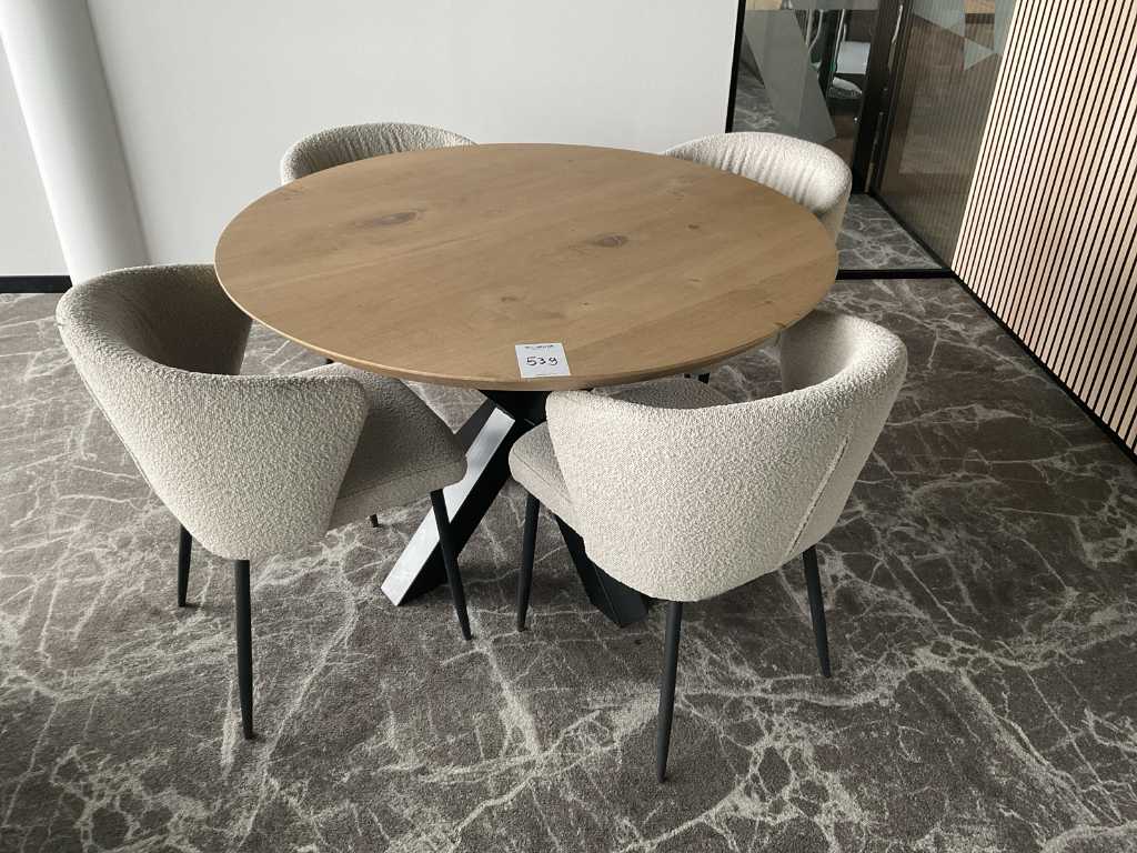 Dining room table with 4 chairs