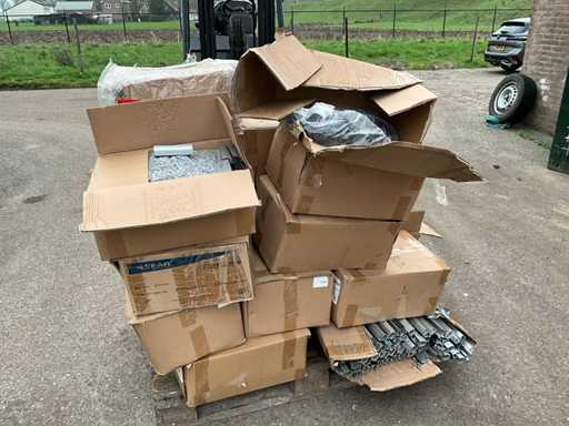 Zonnepaneel onderdelen en bevestigingsmaterialen