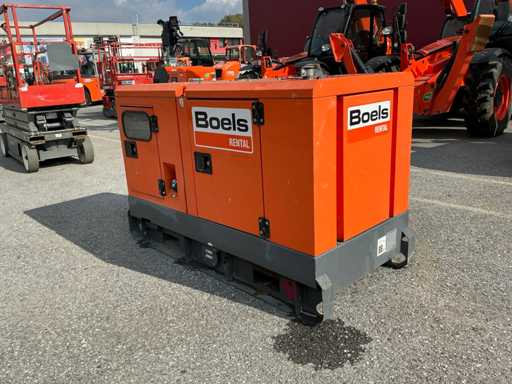 2015 Atlas Copco QAS20 generatorset 20 kVA