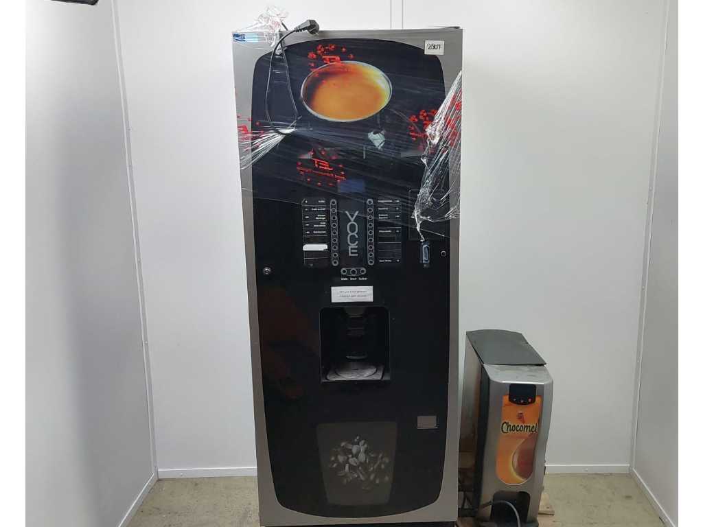 Coffee machine and Chocomel vending machine